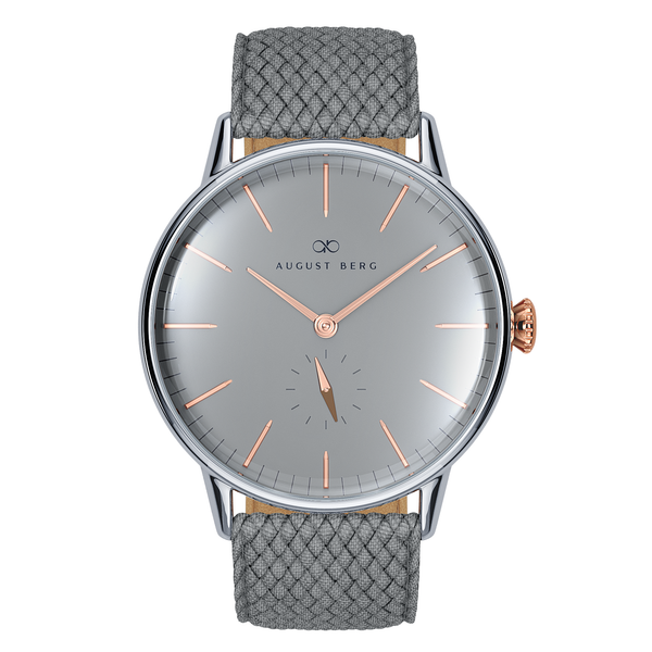 August Berg Serenity Nordic Granite Classic Eye Perlon 40mm