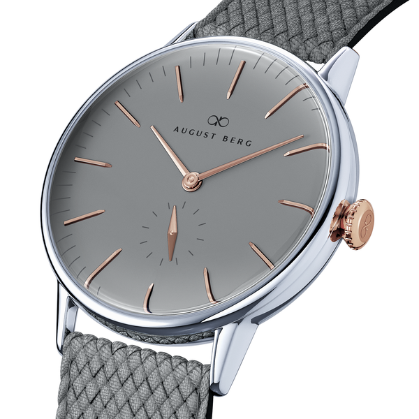 August Berg Serenity Nordic Granite Classic Eye Perlon 40mm