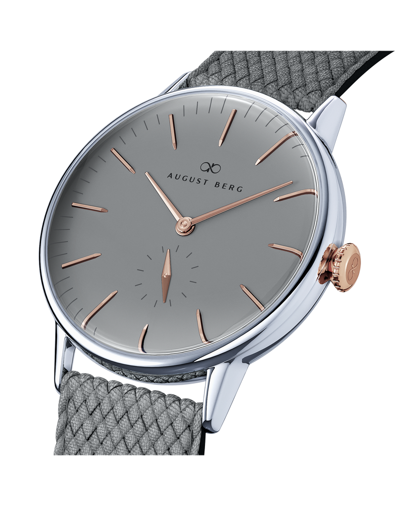 August Berg Serenity Nordic Granite Classic Eye Perlon 40mm