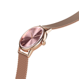 August Berg Serenity Ash & Orchid Rose Gold  Mesh 32mm