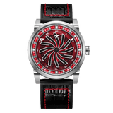 Zinvo Blade Silver Red Gem