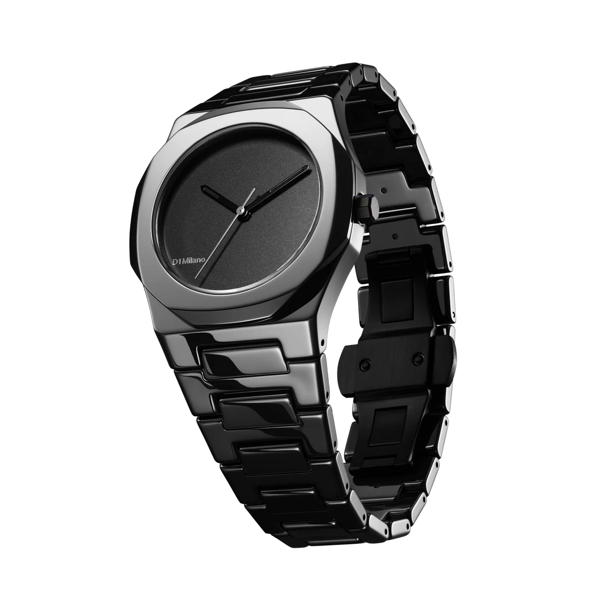 D1 MILANO CEBU01 CERAMIC 37 mm - PURE BLACK – Klassy Watches