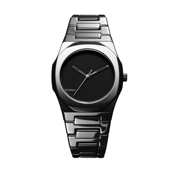 D1 MILANO CEBU01 CERAMIC 37 mm - PURE BLACK – Klassy Watches