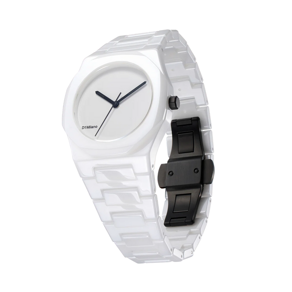 D1 MILANO CEBU02 CERAMIC 37 mm - PURE WHITE