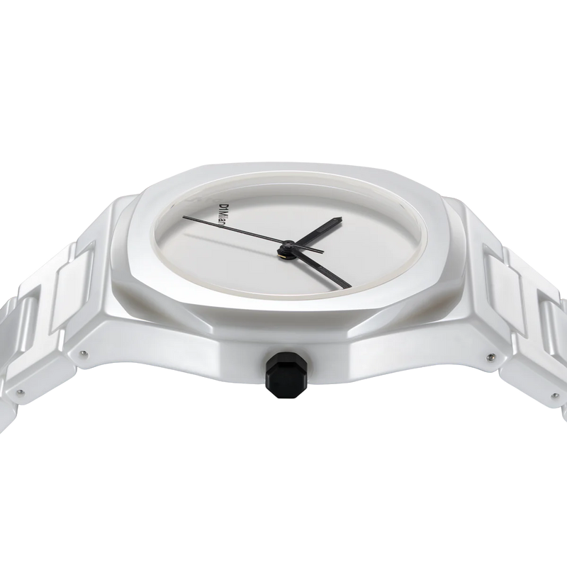 D1 MILANO CEBU02 CERAMIC 37 mm - PURE WHITE