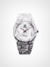D1 Milano x AAPE: Grey Camo Carbon Limited Edition Watch | 40mm