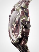 D1 Milano x AAPE: Green Camo Carbon Limited Edition Watch | 40mm