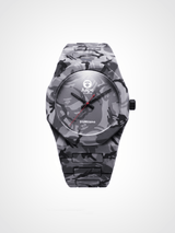 D1 Milano x AAPE: Black Camo Carbon Limited Edition Watch | 40mm