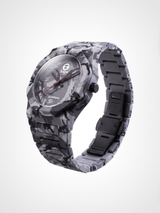 D1 Milano x AAPE: Black Camo Carbon Limited Edition Watch | 40mm