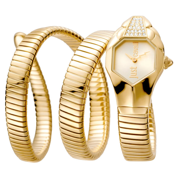 Just Cavalli Signature Snake Glam - Yellow Gold