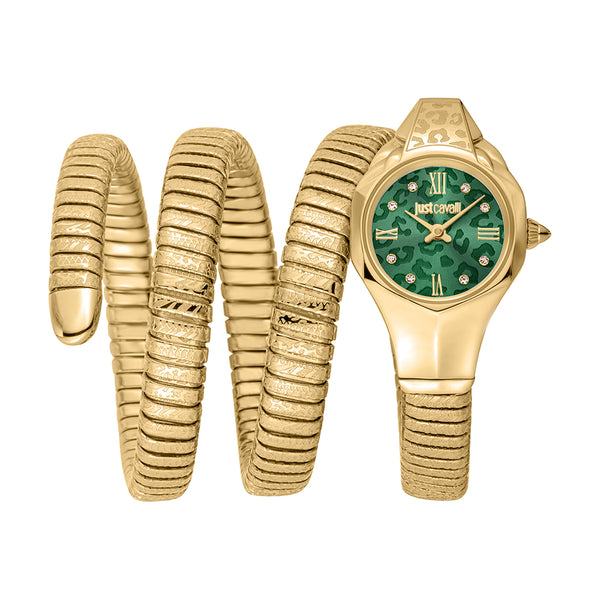 Just Cavalli Reptilia Gold Green