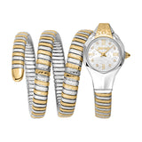 Just Cavalli Reptilia Two Tones Silver Gold