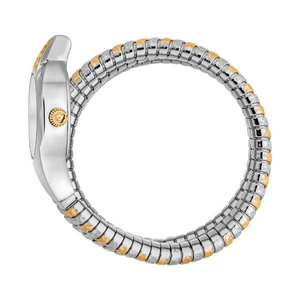 Just Cavalli Reptilia Two Tones Silver Gold