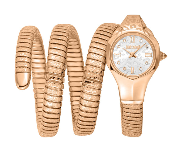 Just Cavalli Reptilia Rose Gold