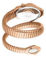 Just Cavalli Signature Snake Lirica - Rose Gold MOP