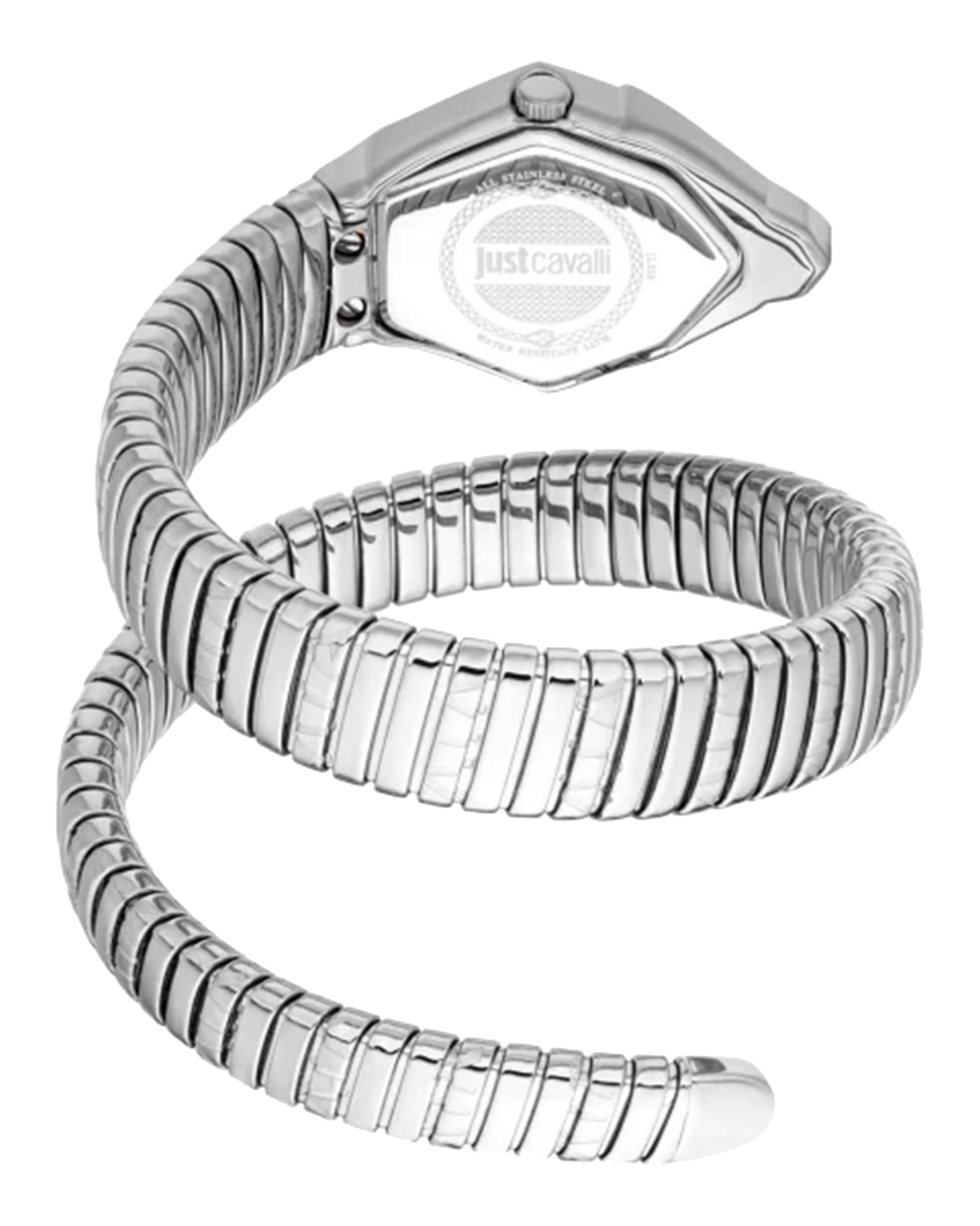 Just Cavalli Stainless Steel & Crystal Wrap Watch Just Cavalli Eclisse 22mm Quartz Women main image 2