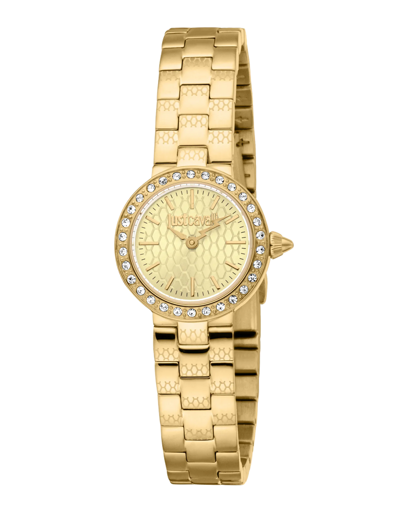 Just Cavalli Glam Chic Serenita Mini - Yellow Gold Champagne