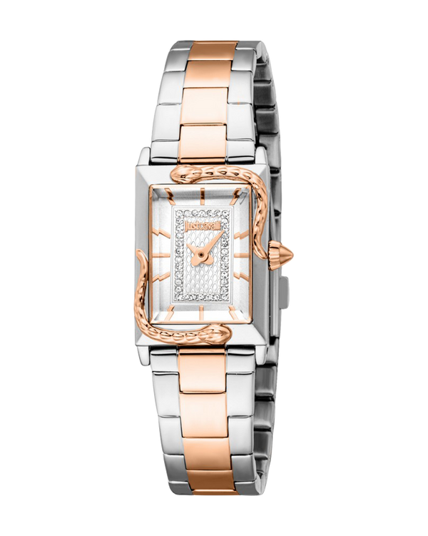 Just Cavalli Animalier Dolcezza Snake - Two Tones Silver Rose Gold