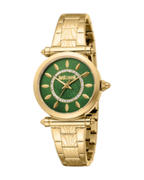 Just Cavalli Animalier Splendida - Gold Dark Green