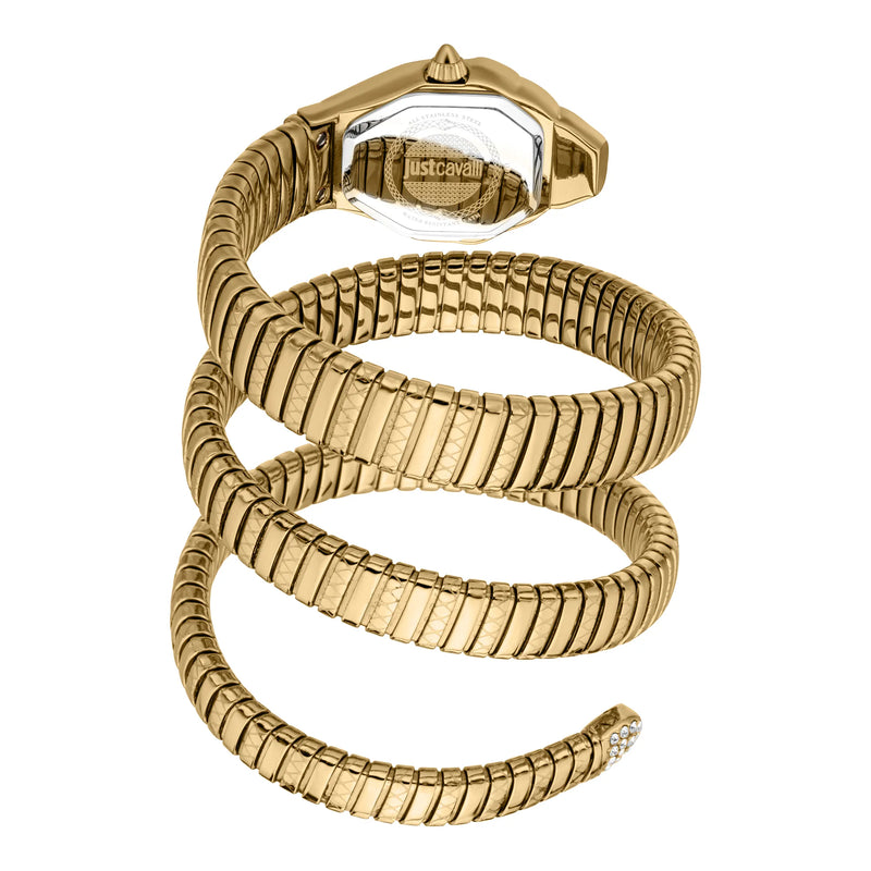 Just Cavalli Ambra Yellow Gold Green