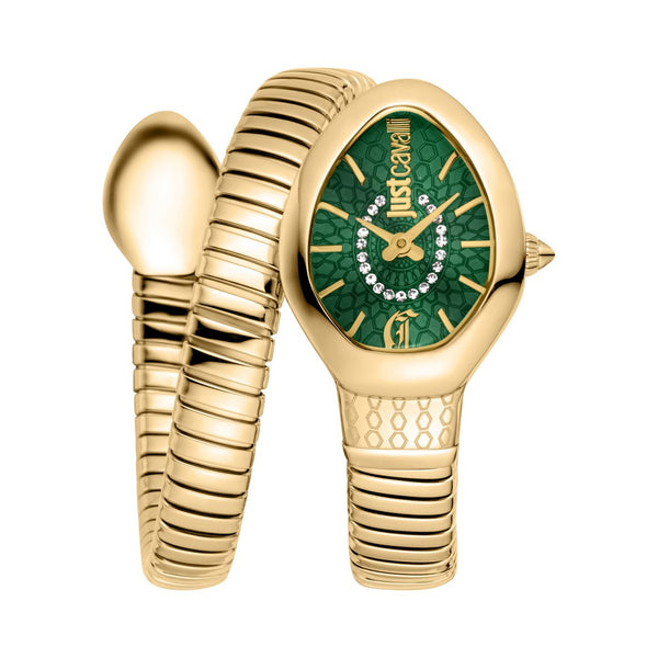 Just Cavalli Eclisse Yellow Gold Green