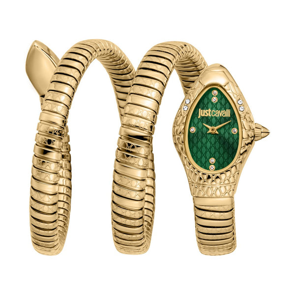 Just Cavalli Aurela Yellow Gold Green
