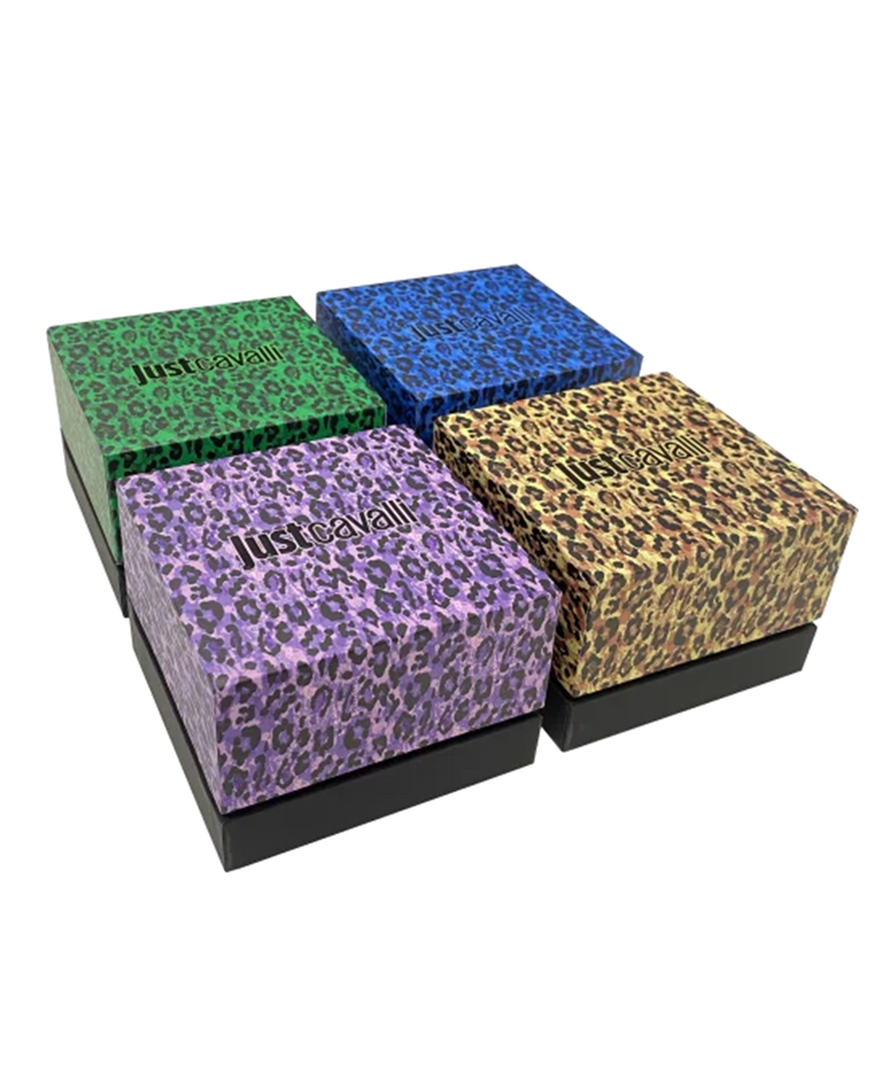 Just Cavalli Animalier Splendida - Gold Dark Green