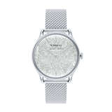 August Berg Morris & Co Strawberry Thief Silver Mesh 30mm