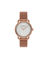 August Berg Morris & Co Willow Boughs Rose Gold Perlon 26mm