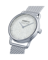 August Berg Morris & Co Willow Boughs Silver Mesh 26mm