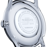 August Berg Morris & Co Strawberry Thief Silver  Mesh 38mm
