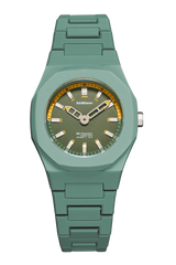 D1 MILANO NCBJ11 Pure Green Polycarbon Watch | 32mm