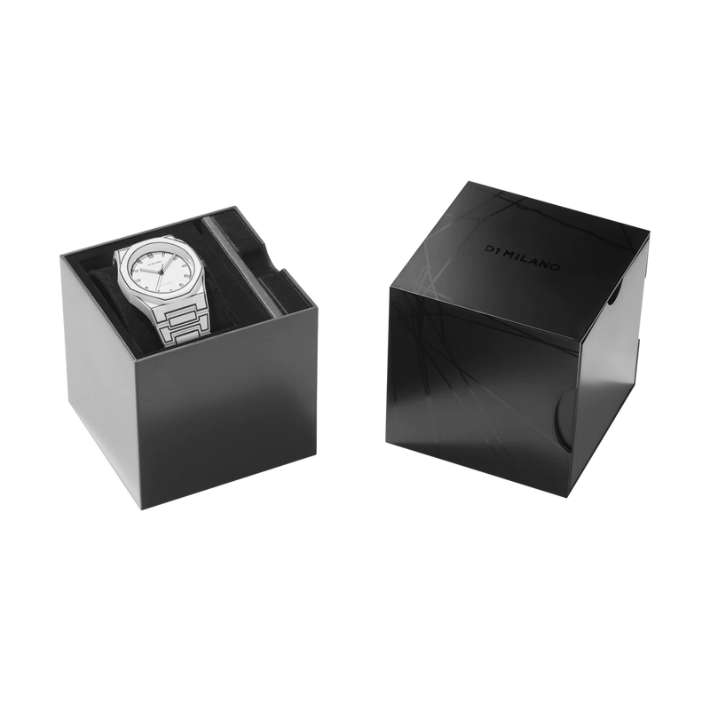 D1 MILANO PCBJ34 POLYCARBON 40.5MM - WHITE SKETCH