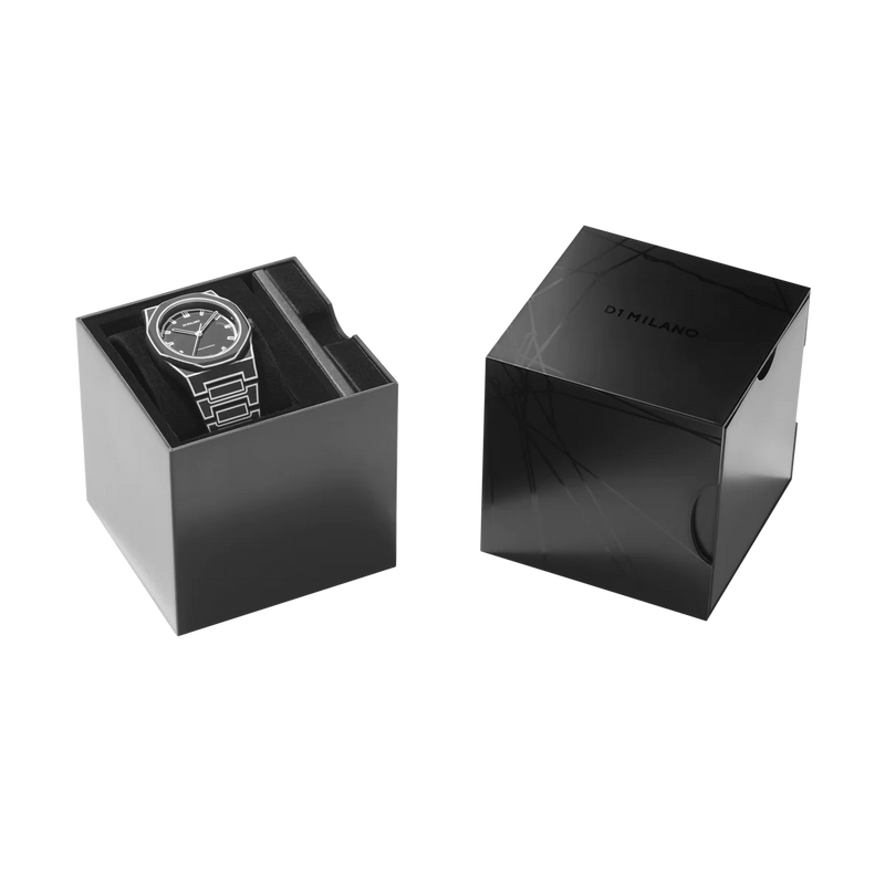 D1 MILANO PCBJ33 POLYCARBON 40.5MM - BLACK SKETCH