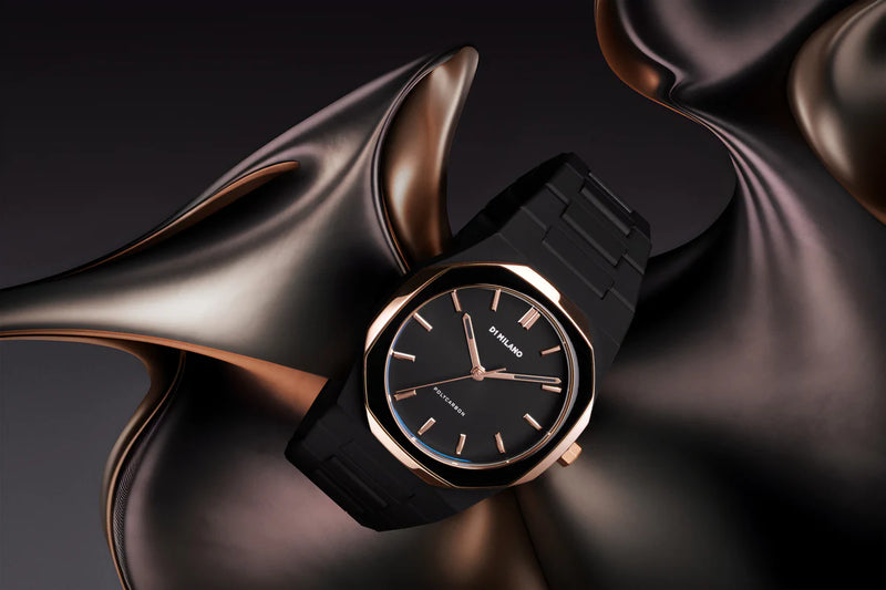 D1 MILANO PCBJ35 POLYCARBON 40.5MM - BLACK MESH – Klassy Watches D1 MILANO PCBJ35 POLYCARBON 40.5MM - BLACK MESH – Klassy Watches