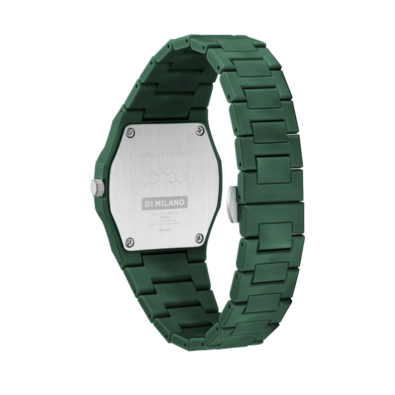 D1 MILANO PCBU10 POLYCARBON 37 mm - GREEN