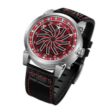 Zinvo Blade Silver Red Gem