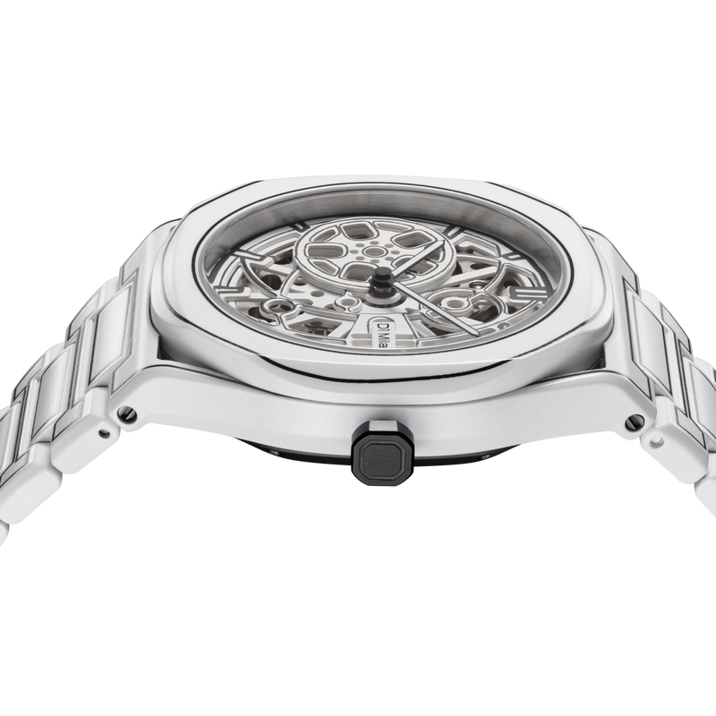 D1 MILANO SKBJ20 White Sketch Skeleton 40.5 mm