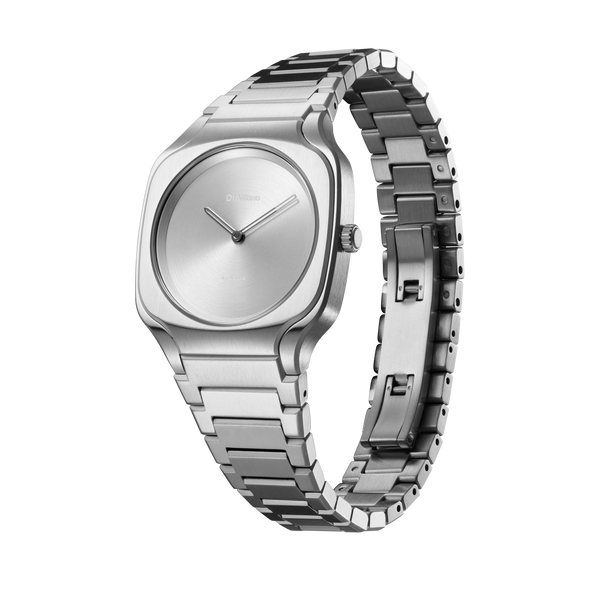 D1 MILANO SQBL01 SQUARE BRACELET 32 MM - DISCO GREY