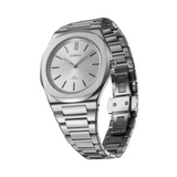 D1 MILANO UHBJ02 Groovy Silver Ultra Thin 39 mm