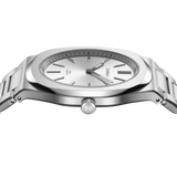 D1 MILANO UHBJ02 Groovy Silver Ultra Thin 39 mm