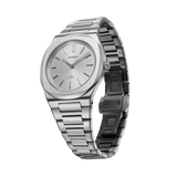 D1 MILANO UHBL01 Silver Mellow Ultra Thin 34 mm
