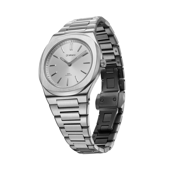 D1 MILANO UHBL01 Silver Mellow Ultra Thin 34 mm