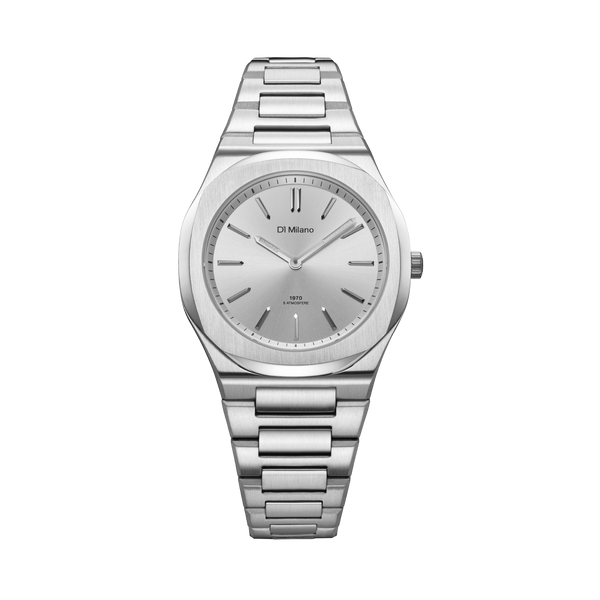 D1 MILANO UHBL01 Silver Mellow Ultra Thin 34 mm