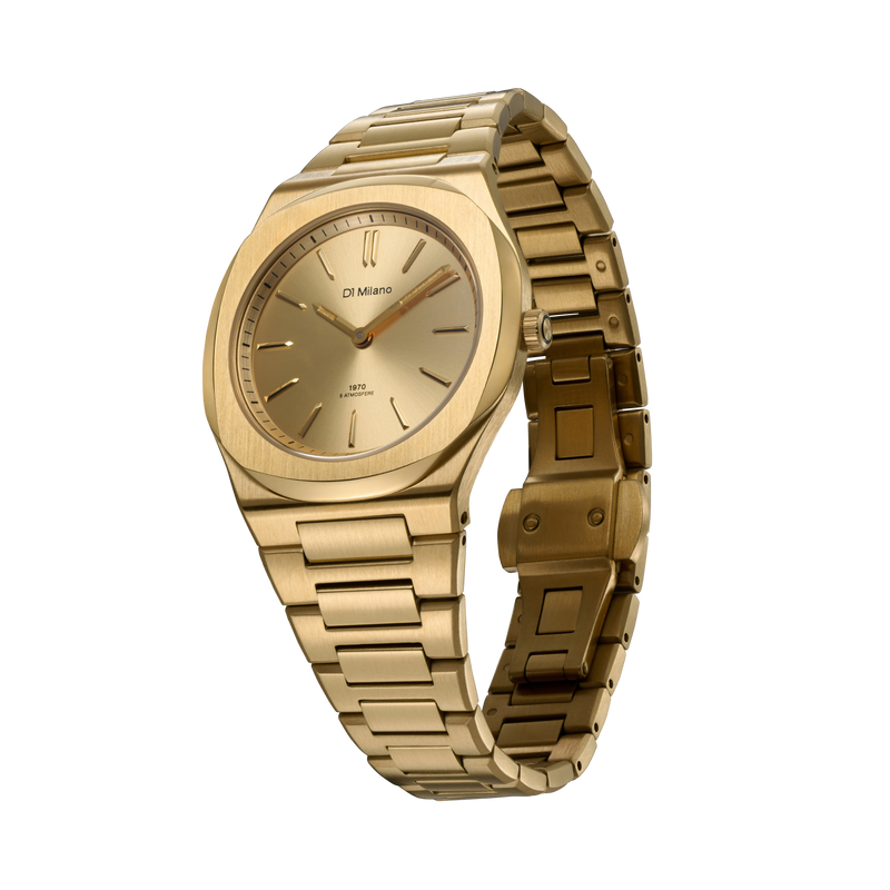 D1 MILANO UHBL02 Gold Mellow Ultra Thin 34 mm