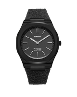 D1 MILANO UHKJ01 Black Kevlar Ultra Thin Watch | 39mm