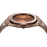 D1 MILANO UTBJ10 Chocolate Ultra Thin Bracelet 40mm