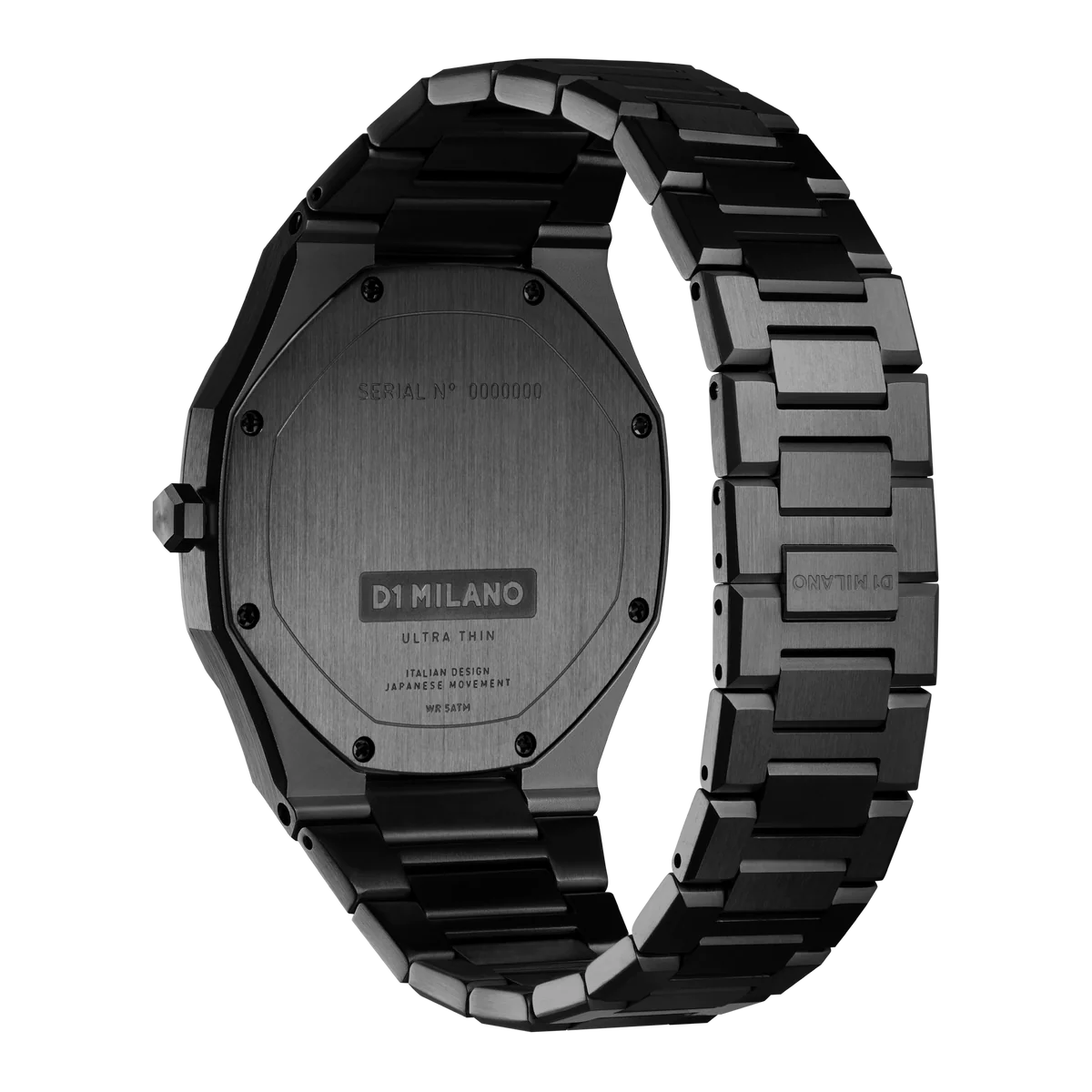 D1 MILANO UTBJ31 ULTRA THIN 40MM - BLACK DLC – Klassy Watches