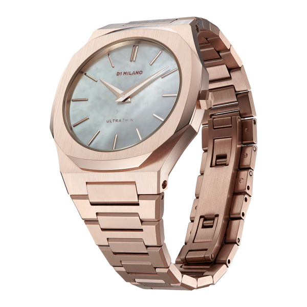 D1 MILANO UTBL20 ULTRA THIN 34MM - MOP CHAMPAGNE