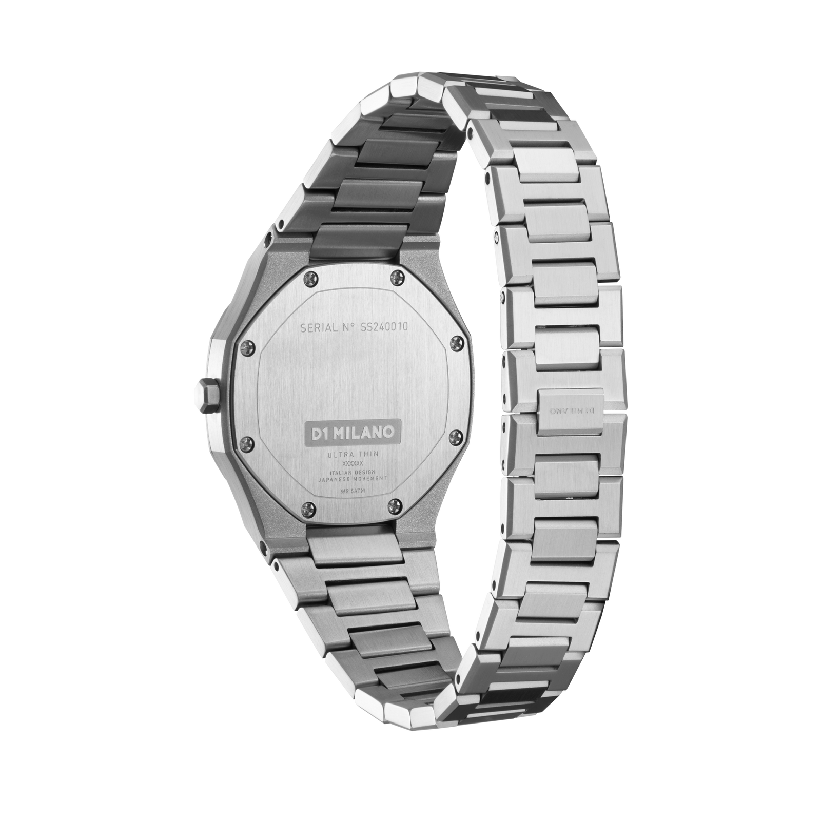 D1 MILANO★Ultra Thin ブレスレット 30mm [Ultimate Gray] D1 Milano Ultra Thin Watch Bracelet 30mm - Ultimate Gray